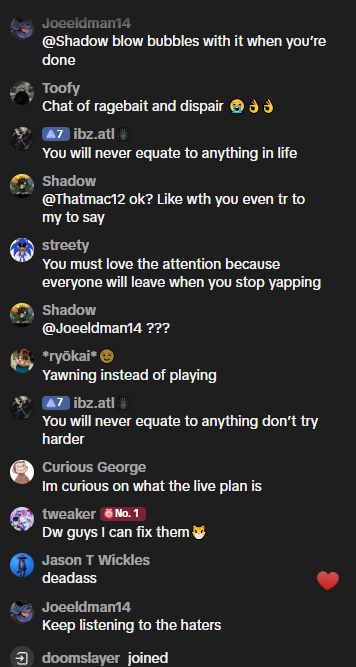 LewdFire's tweet photo. @tiktok_us You got some major issues with your live platform. The amount of Hate, transphobia and way worse. Like what is even this?  this is why vtuber don't use this platform... like damn. https://t.co/ekl1sBT2hp