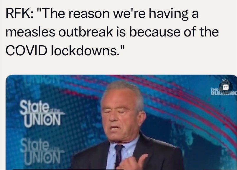KeepMNBlue's tweet photo. Can’t believe that the unqualified weirdo Trump put in charge of public health is a worthless fuckup who sounds like he’s dying on live TV.

No way, man. https://t.co/hOco2ySLMc