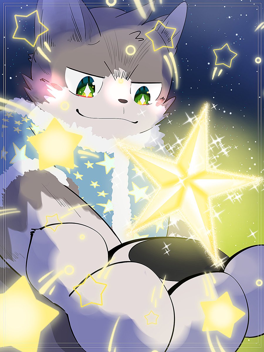 Kemohamu_'s tweet photo. キラキラの𝑺𝒕𝒂𝒓𝐦𝐚𝐧🌟 ジッポくん
 #体育館FA https://t.co/oFu90wEjc1