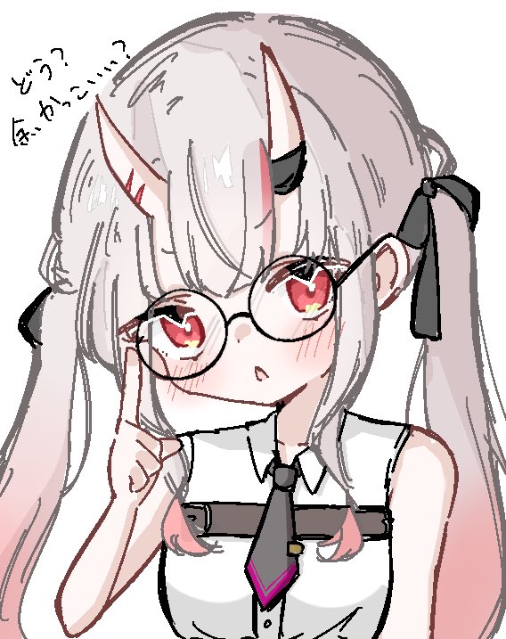 anzu__ro's tweet photo. めがね https://t.co/mddra74Kkj