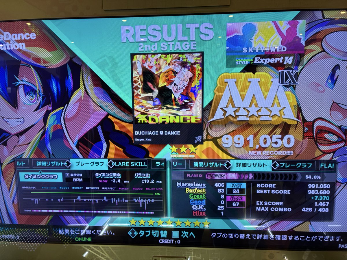 Skete_DDR's tweet photo. 新曲埋め〜①

足10,14 Make Mi Make Mi
　EDP苦手緑矢譜面

足10,14 BUCHiAGE 祭 DANCE
　良曲、フルコンベストで埋めたい https://t.co/Dqw1iyzR3V