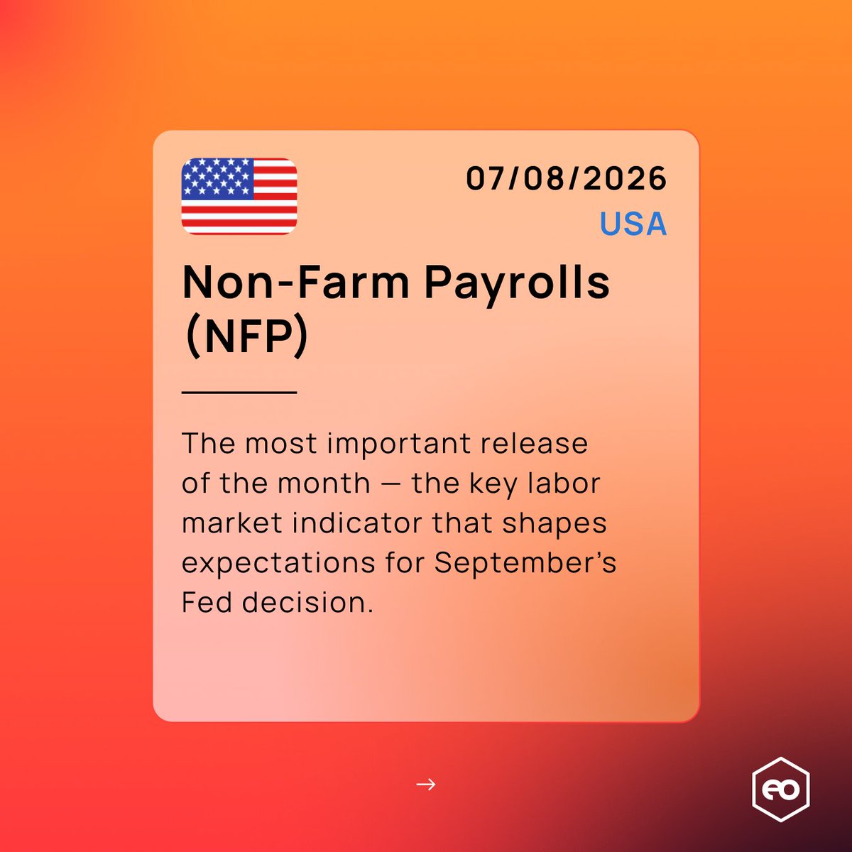 EOBroker's tweet photo. Don't trade until you check this week's calendar 📅

Three US releases stack up over the next few days, building toward the biggest one on Friday.

ISM Manufacturing PMI kicks things off, ADP Employment gives us a preview mid-week, and it all leads to Non-Farm Payrolls — the release that shapes what the Fed does next.

Start Trading ➡️ https://t.co/nnj09Zy2db