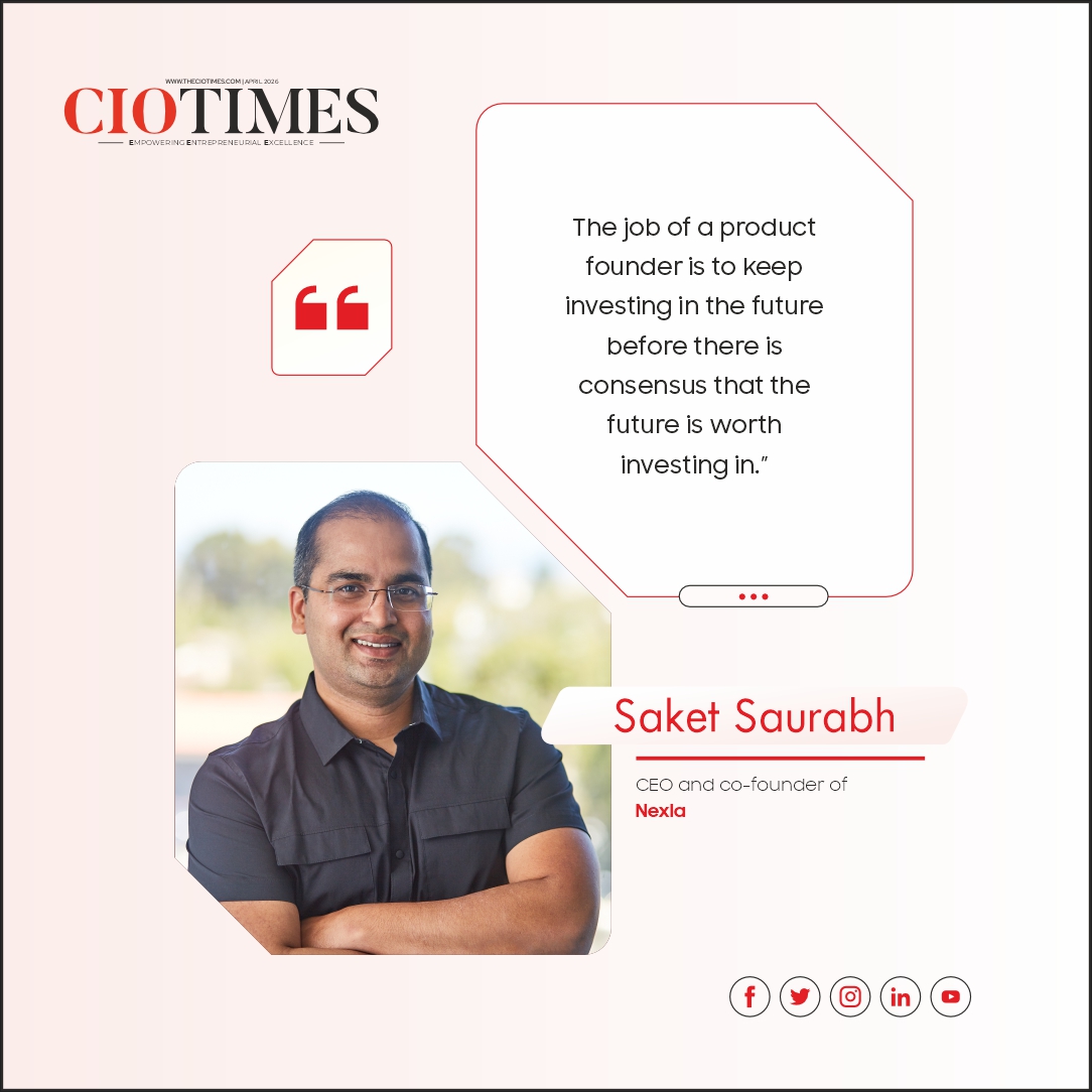 ciotimes's tweet photo. The job of a product founder is to keep investing in the future before there is consensus that the future is worth investing in."
Saket Saurabh
CEO and co-founder of
Nexla
Read For More Information :- https://t.co/1t0BTy2MAU
#ProductFounder #InvestInTheFuture #SaketSaurabh https://t.co/s4vGNXqBF9
