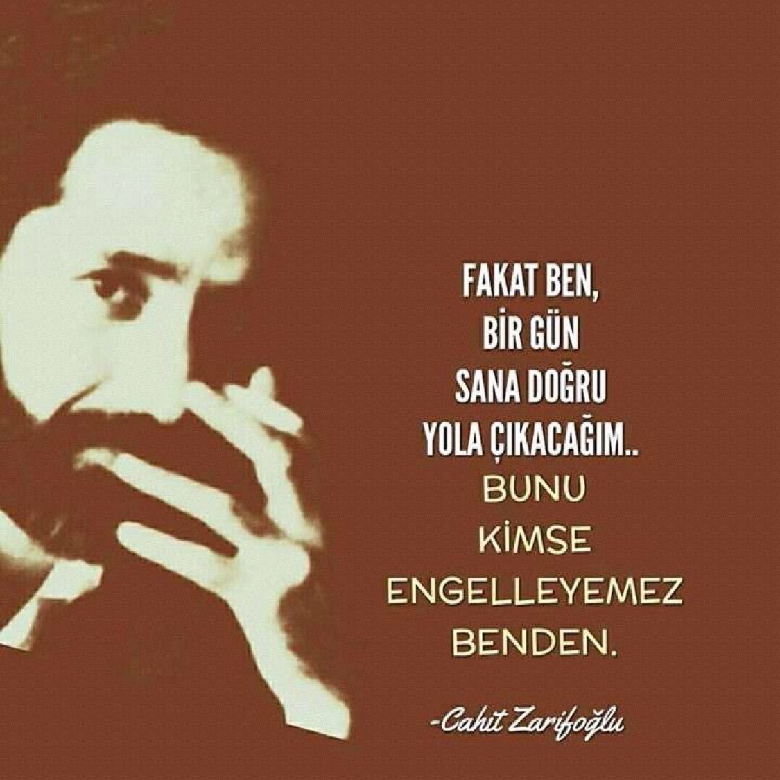 C_Zarifoglu's tweet photo. Fakat ben,
Bir gün sana doğru yola çıkacağım. 
Bunu kimse engelleyemez benden. https://t.co/7WrDVcdKxV