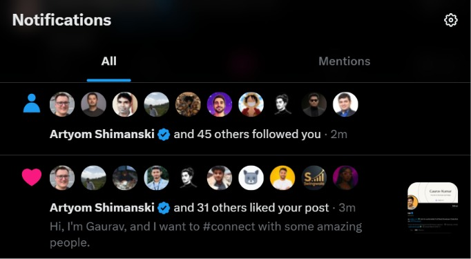 gauravkr474's tweet photo. Small account happiness 😊.

Thank you so much to all of you buddies. https://t.co/uJOTOXQqWI
