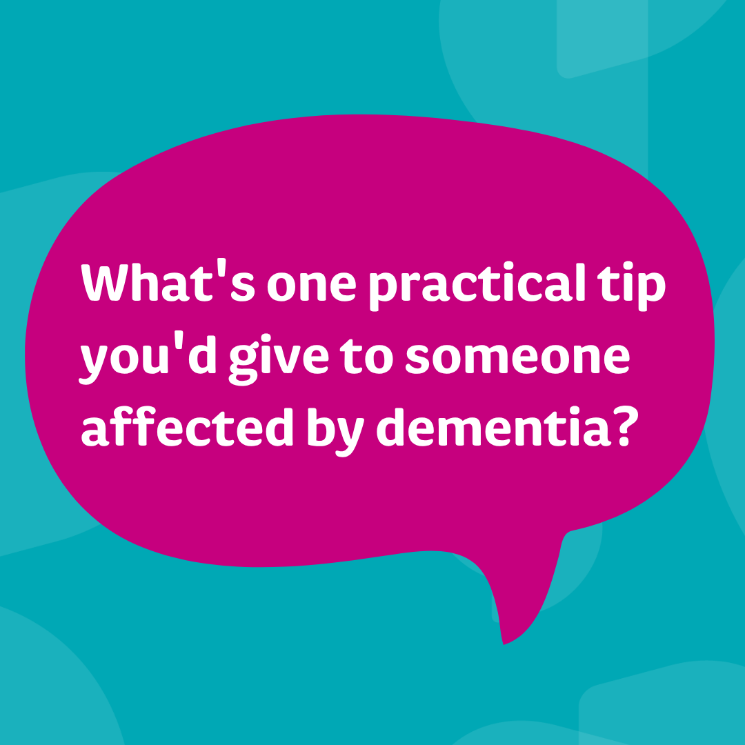 DementiaUK's tweet photo. We know that many people receive little to no practical support after a dementia diagnosis. 💙

If you live with #dementia, or care for someone who does, what's the best practical tip you can share? 👇 https://t.co/K5Q25BiOHO