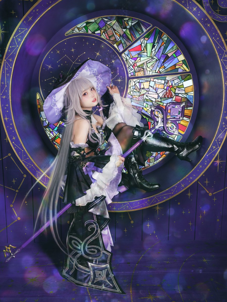 puopuo_6's tweet photo. マダムヘルタ💜💜 https://t.co/bn1xvu9iXc