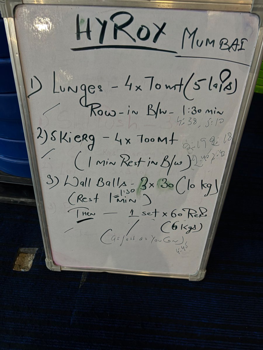 surdy10's tweet photo. @komal_42 This is my workout https://t.co/CDkZP74A5I
