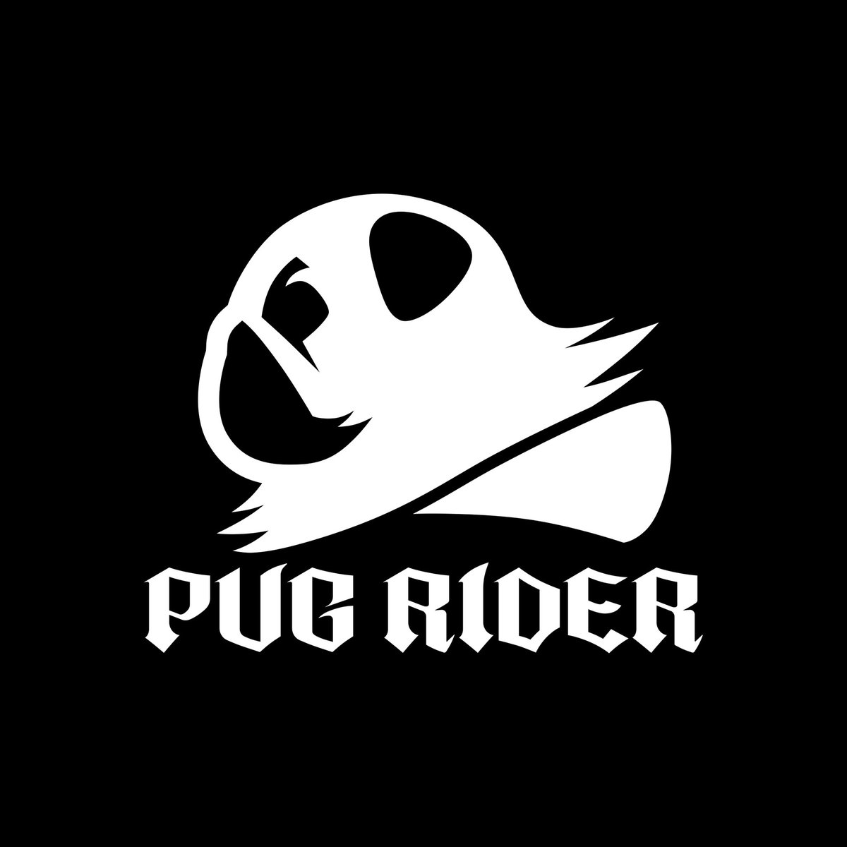k_gahaku's tweet photo. PUG RIDERのロゴマークを作りました
可愛いくしようか迷いましたが
以前に作ったフォントに合わせてかっこいい系です
福ちゃんの顔とパーカーのフードをデザインしました
攻めたデザインですが
本当はいつも家でゴロゴロ
平和主義の大人しい福ちゃんなのでした
#pugrider #pug #logodesign #パグ #ロゴ https://t.co/tXvVKmDjq5