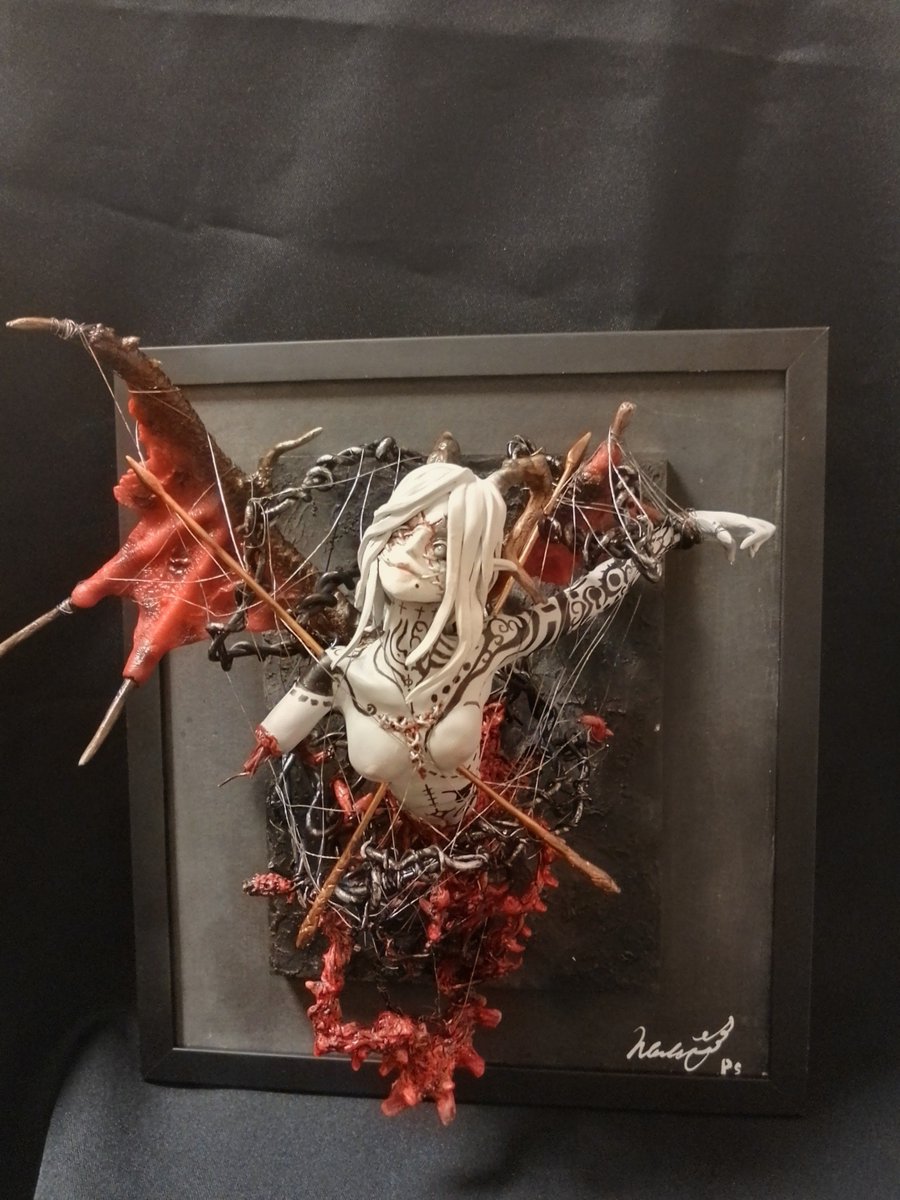 k04995946's tweet photo. 私の作品も2点出品中です。
よろしくお願いいたします。

#Labyrinth展 https://t.co/cscwchyGAu