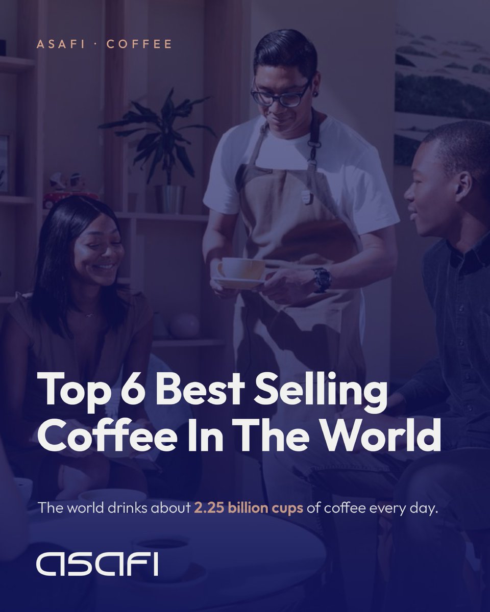 asafiagro's tweet photo. 𝗖𝗼𝗳𝗳𝗲𝗲 is the 𝟮𝗻𝗱 𝗠𝗼𝘀𝘁 𝗧𝗿𝗮𝗱𝗲𝗱 Commodity in the world after #oil.☕

And today it became an essential part of a lot of people's 𝗱𝗮𝗶𝗹𝘆 𝗹𝗶𝗳𝗲;] , so today we brought to you the 𝗺𝗼𝘀𝘁 𝗽𝗼𝗽𝘂𝗹𝗮𝗿 𝗰𝗼𝗳𝗳𝗲𝗲 drinks 𝘄𝗼𝗿𝗹𝗱𝘄𝗶𝗱𝗲!🌍 https://t.co/btLVwArLJD