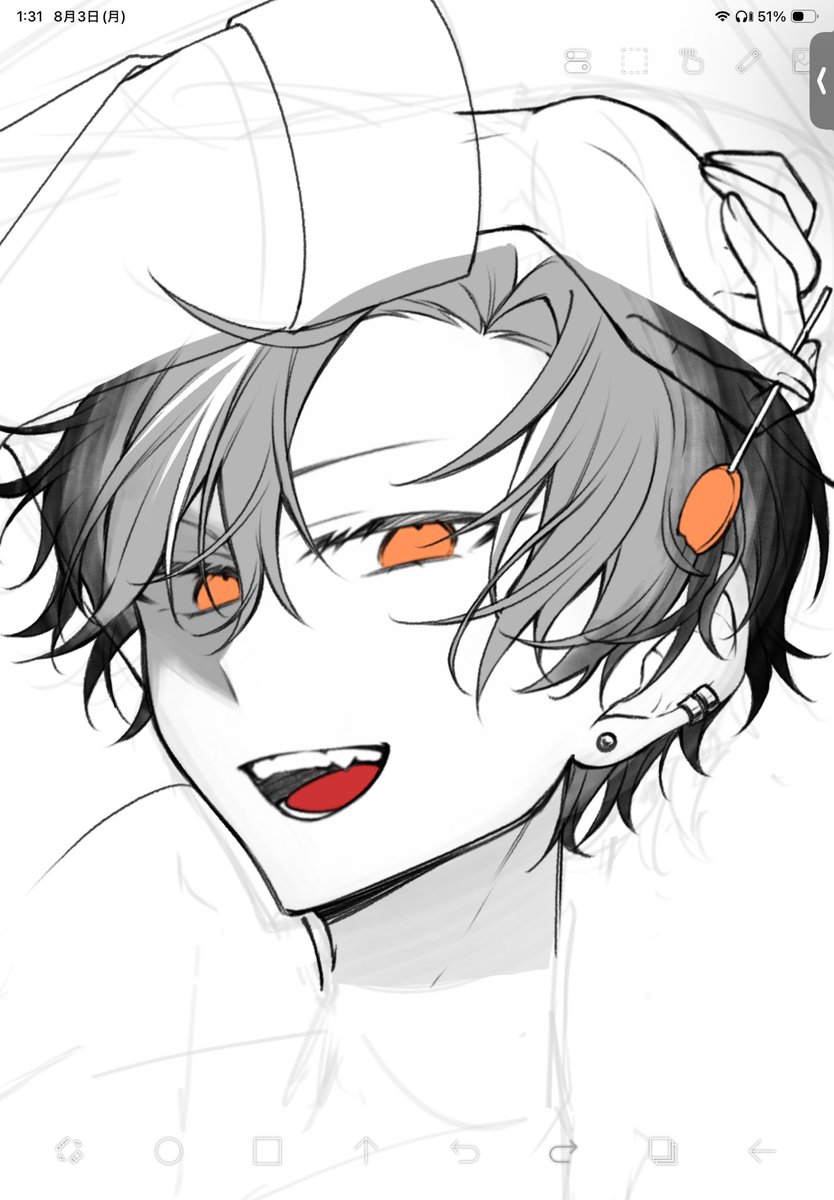 Mm_0411_'s tweet photo. 過去絵から彰人を選出
誰か代わりに仕上げてくれ https://t.co/FWSC0evfti