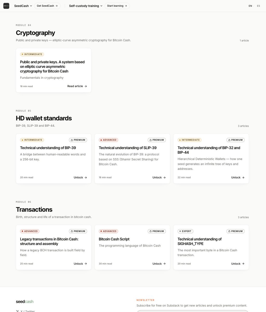 seedcashOG's tweet photo. With these three articles, along with the previous ones, we have reached a total of 193 minutes of reading time. These are thoroughly researched articles written with the goal of becoming the reference library on the subject. https://t.co/wN93UUjZ06