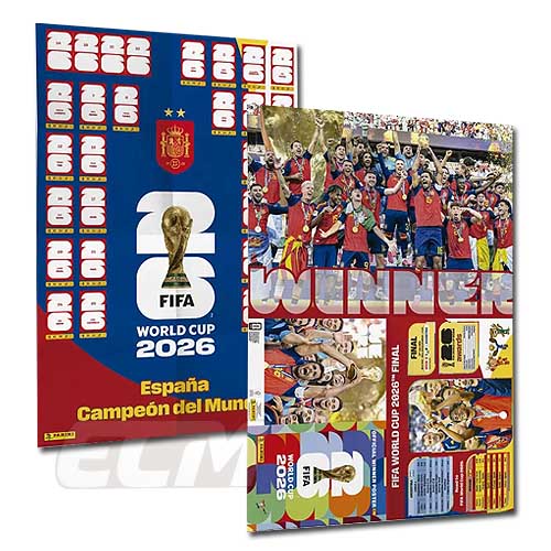 PANINI #スペイン代表 #ワールドカップ 2026優勝記念ステッカーセット
