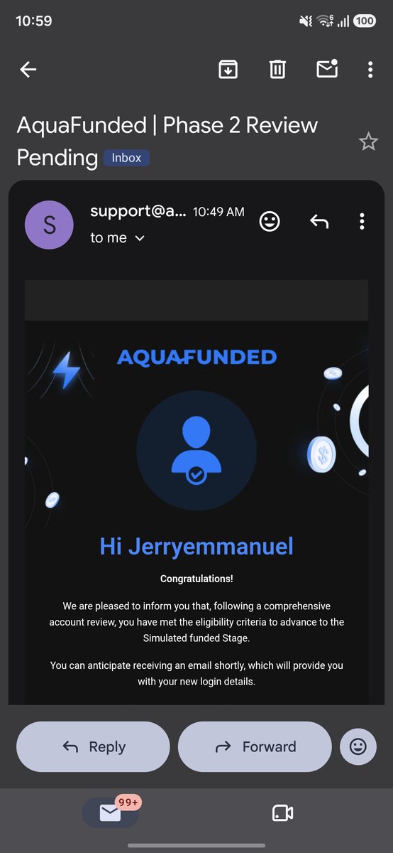 JerryemmanuelTX's tweet photo. Phase 1 ✅️🎯
Phase 2 ✅️🎯
Funded ✅️🎯
Payout: COMING SOON 💯

The profit target is met, but the real win was building a disciplined process alongside my mentor @Fznation01 The Asian king 🤴 and my trading partner @_PrincessEffect

What a way to start August... 🔐In https://t.co/e83EqnBcEC