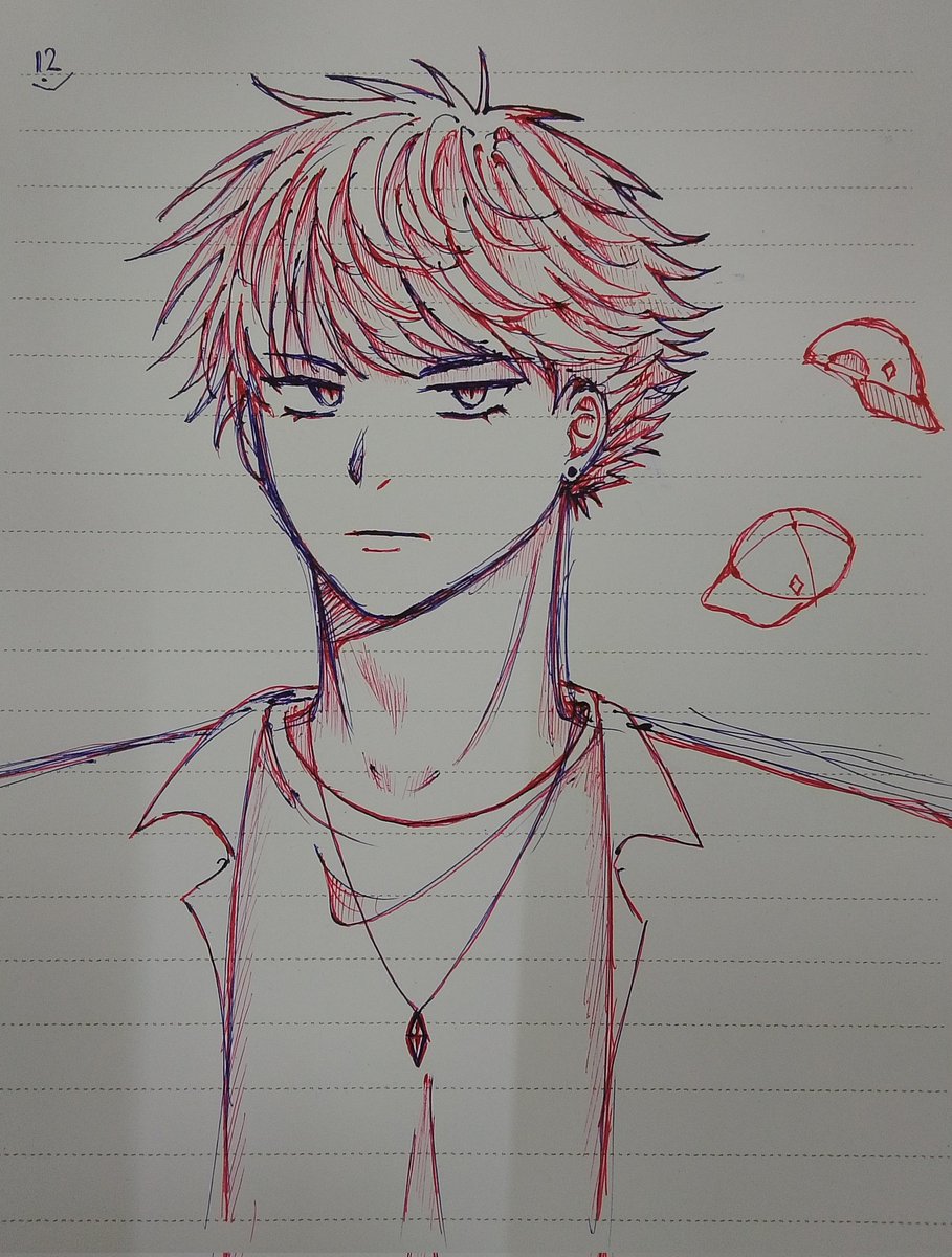 Sin_XD156's tweet photo. OC วาดเล่น https://t.co/b2dKfuQOQC