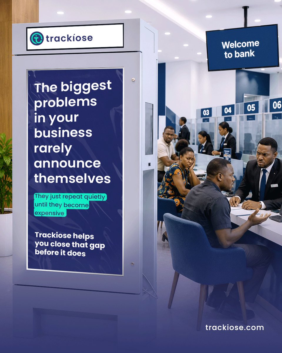trackiose's tweet photo. The businesses that improve fastest aren’t waiting for obvious problems. They’re identifying patterns before they become losses.

That’s what operational intelligence is for. Trackiose helps businesses see what everyday operations hide.

Book a DEMO today. https://t.co/gOEEi9FLem