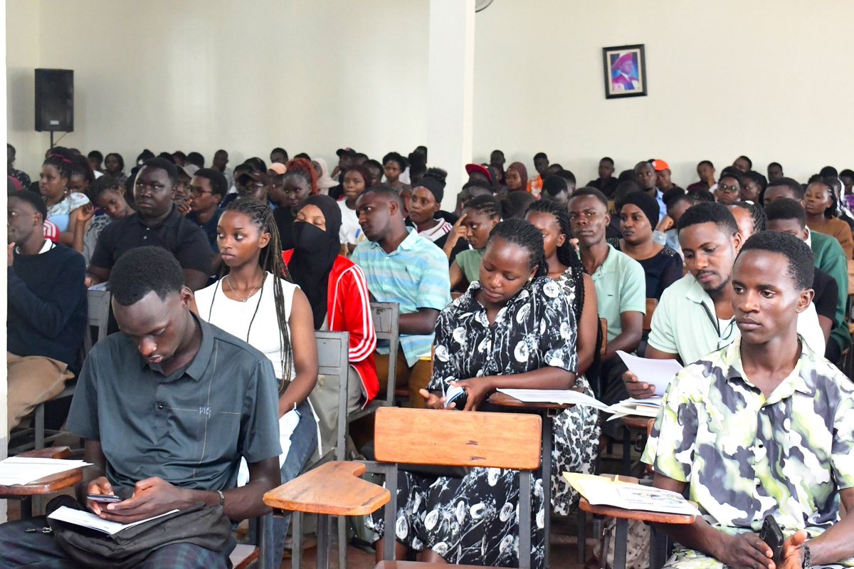 MuteesaIRoyal's tweet photo. The energy on campus today is unmatched. We’re officially kicking off Orientation for our August Intake students right now! Big smiles, new connections, and the start of an incredible journey. Welcome to the family. #AugustIntake #OrientationDay #NewBeginnings #CampusLife https://t.co/kGMp0q5oiO