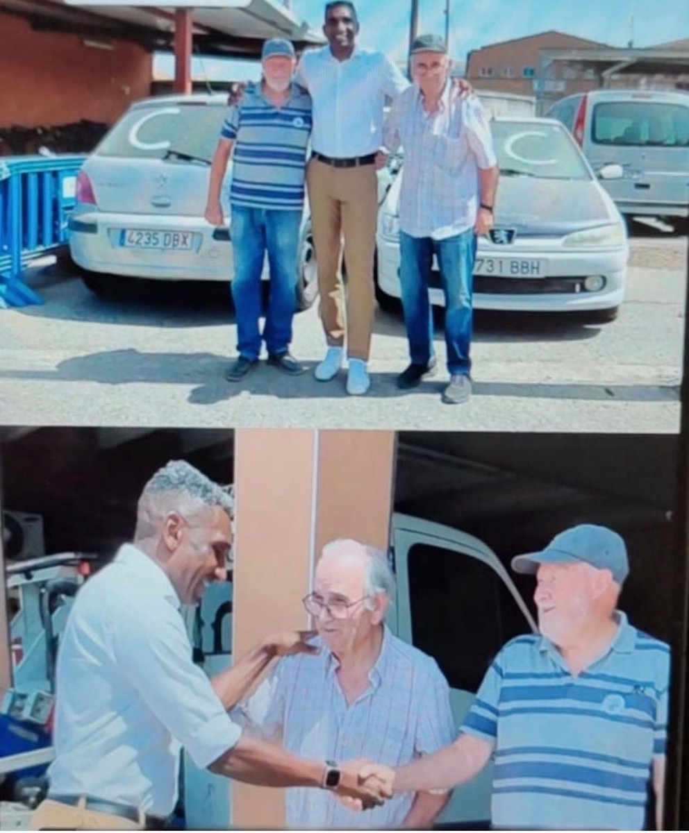 castromedinaale's tweet photo. Agrupación de Amistad con Cuba de Lleida-Cataluña, donan y envían a Cuba 15 autos de uso para ayudar a la reparación de autos de instituciones cubanas. GRACIAS “DefensemCuba” y queridos Antonio y Nieves, quienes incansablemente denuncian el bloqueo genocida y gestionan donaciones https://t.co/TVw8is2xJN
