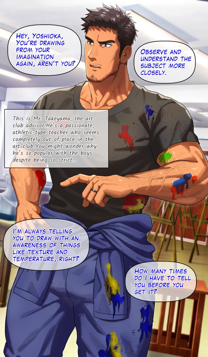 izukonohito's tweet photo. My married art teacher assigned me a nude drawing session—just the two of us…❤
Find the rest from the FANBOX link in my profile 
※All characters are adults and are not related by blood. https://t.co/mHeV0fNkRr
