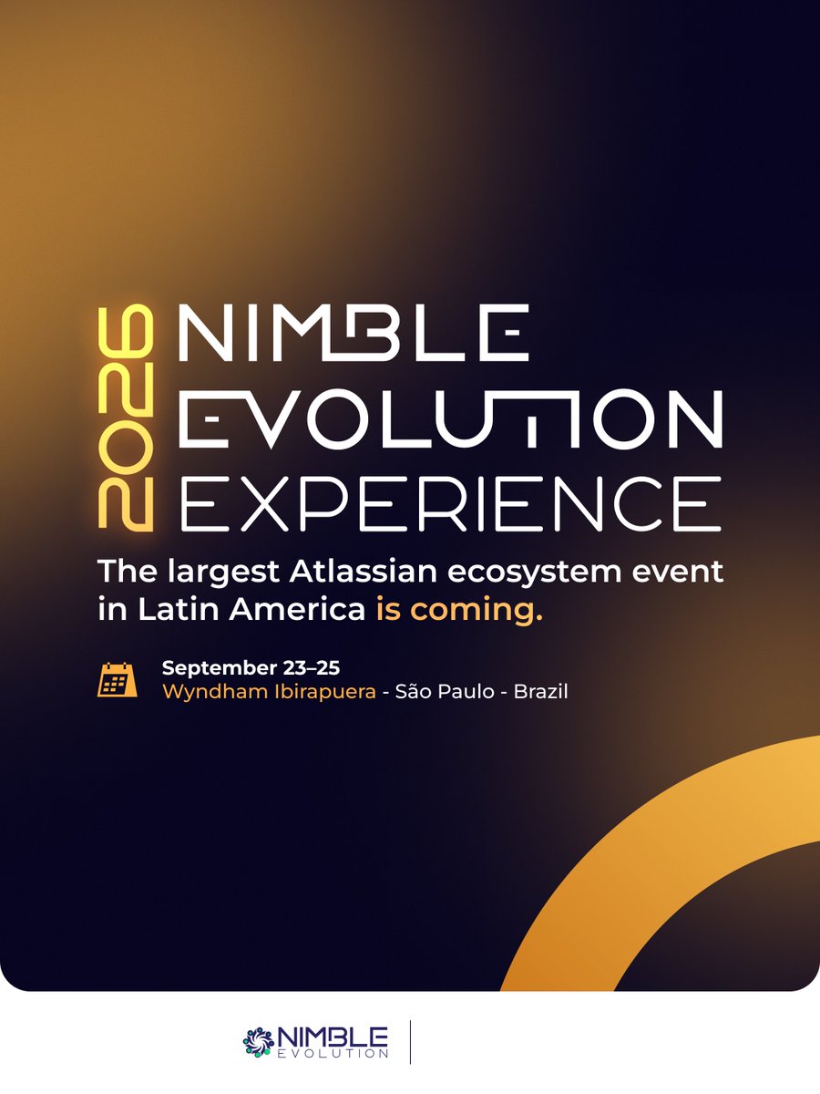ReliexSolutions's tweet photo. Reliex is heading to São Paulo!
Proud to sponsor #NEXP26 by Nimble Evolution, the largest gathering in the Atlassian ecosystem in Brazil.
5+ tickets for your team? DM us for a discount.
🎟️ https://t.co/QKI1pkpM6L
See you there 🇧🇷
#Atlassian #ActivityTimeline #NimbleEvolution https://t.co/jr7Gnn2vXL