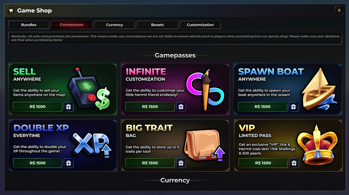 RealCresent's tweet photo. ✦ Shop UI 
>  Discord - realcresent | Open for work

#Roblox #RobloxDev #RobloxUI https://t.co/9Bo5Gki6gC