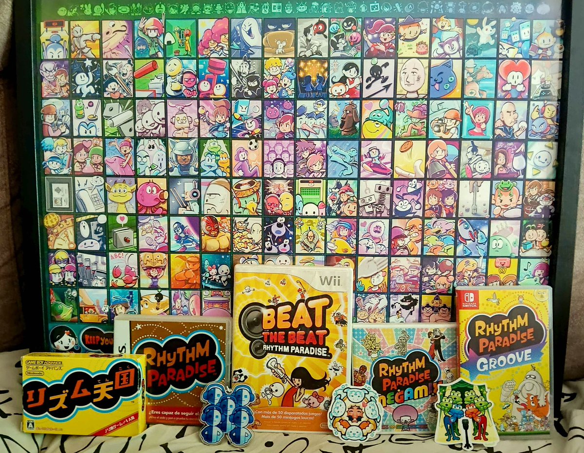 David_Mismo's tweet photo. Happy 20th anniversary to Rhythm Heaven, a series that defined my life and made me have an even bigger appreciation for music and art as a whole! Thank you Tsunku-san, Takeuchi-san and the entire team for making it possible. Keep your rhythm up! 🎵
#リズム天国 #リズム天国20周年 https://t.co/VQw0oa4YWn