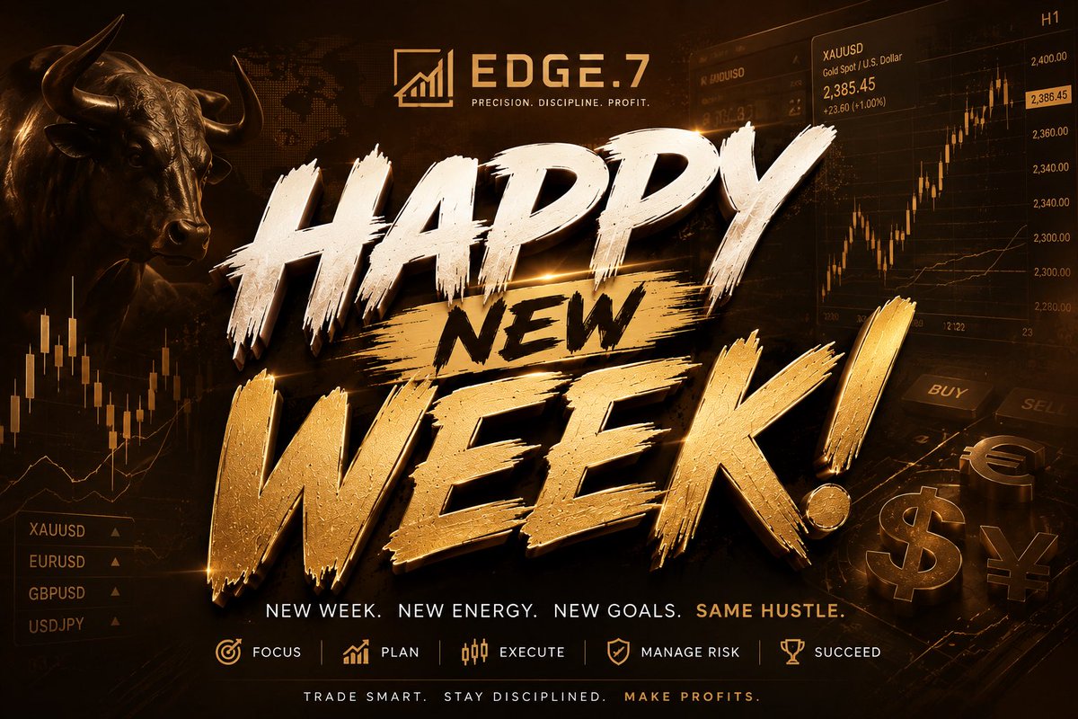 Edge7fx's tweet photo. Our New week is blessed.
Amen 🤎

#traders #forex https://t.co/8rrgIMMAlL