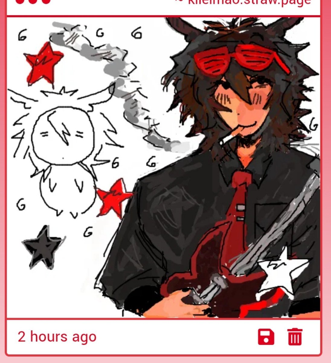 mogipoor's tweet photo. I LOVE ACE FANART.....THANK YOU. 😍😍 YAY https://t.co/6gDmqnZOn1