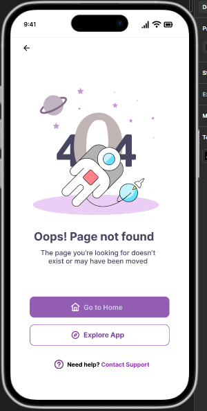 sopgodfrey's tweet photo. Day 6
I designed a 404 page. Kindly rate my work.
#DailyUI #uidesigner #uxdesigner #uiuxdesigner #productdesigner #figma #figmadesign Happy New Week #BBNaija Catholic Davido #mondaymotivation https://t.co/wyKhi8J0fq