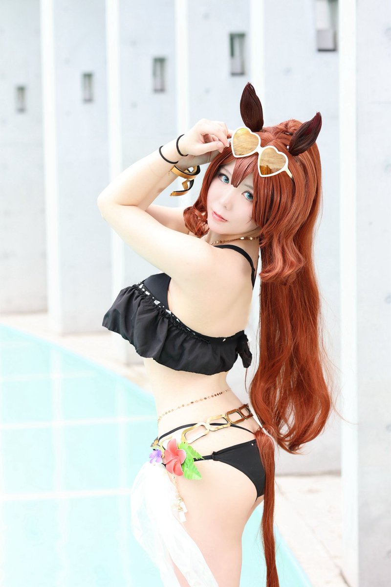 reya0901's tweet photo. コスプレ / ウマ娘 

マルゼンスキー  /  Maruzensky

👙✨️ 水着ver. ✨️👙

📸 @kurokky3 さん

 #umamusume https://t.co/uBaFpvnIq4