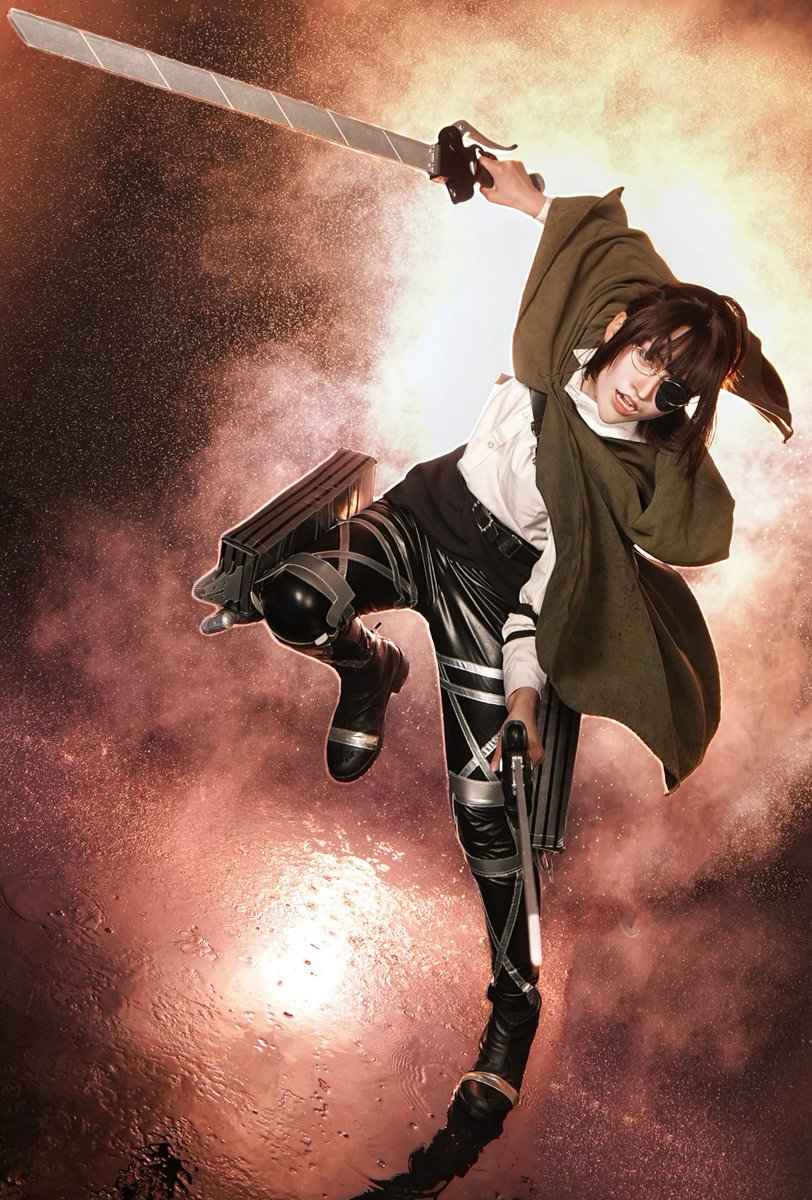 UtauNanasama723's tweet photo. 《 cosplay / ｺｽﾌﾟﾚ 》
進撃の巨人 AOT
Hange Zoe  ﾊﾝｼﾞ･ｿﾞｴ

　　何度でも＿＿＿

photo : jinguji https://t.co/VN78P5K8SP
