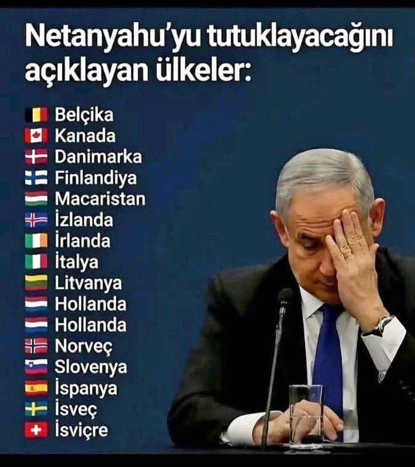CeyhanGuntekin's tweet photo. Her gün Netanyahu ve İsrail ile ilgili Türk düşmanı, terör devleti, ihracatı kestik vb. türünden haberleri tüm televizyonlarda paylaşım yapılıyorken bu listede niye TÜRKİYE yok. Gelirse kırmızı halı ile karşılayacak mıyız? https://t.co/5LGW3QMM1S