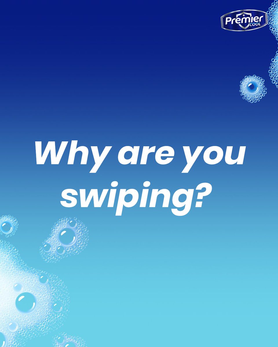 PremierCoolNG's tweet photo. We hope you did not stop swiping ๐
Well, have you ?
#ItAllBeginsWithCool
#PremierCool https://t.co/T3AIGCCmqJ