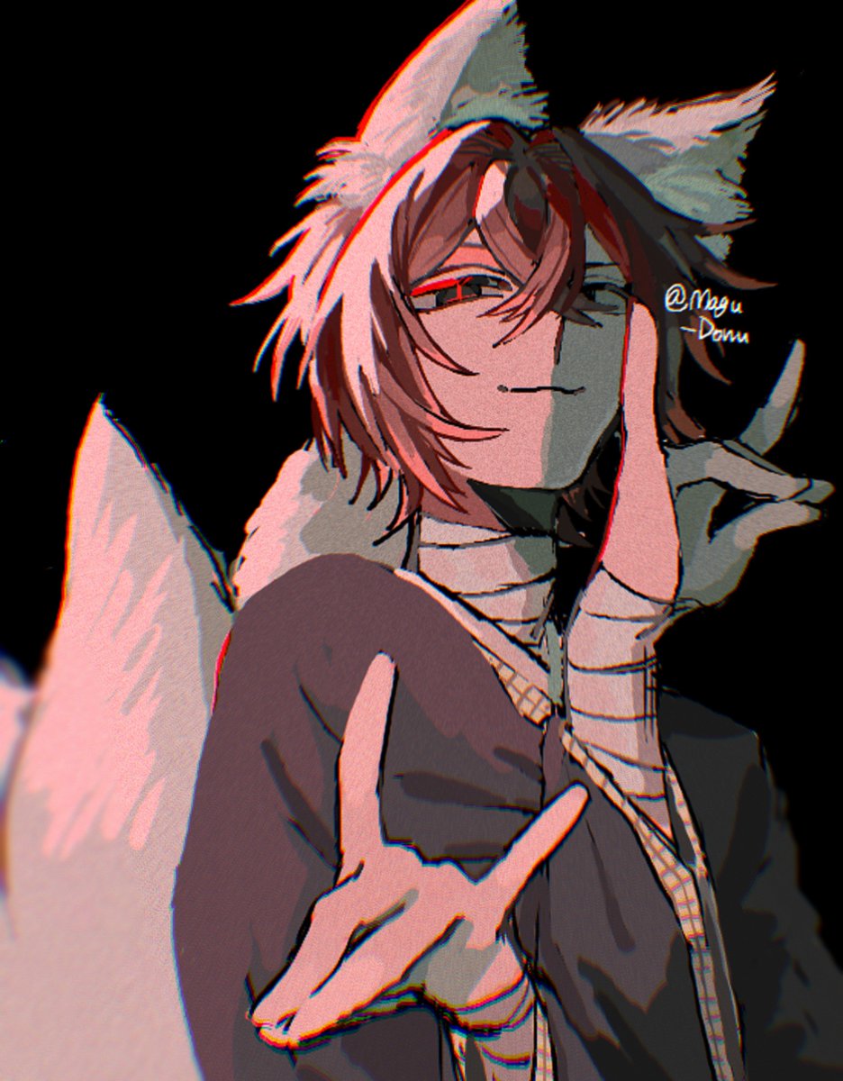 Magu_Donu's tweet photo. 狐太          #BSD #文スト https://t.co/Rtk9IsICii