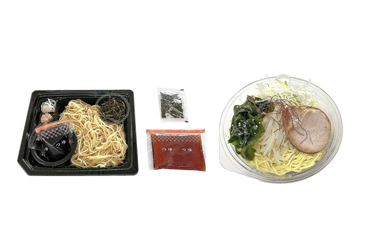 ささ食うページ セブン-イレブン「ざるラーメン北海道産山わさび入」「旨み出汁スープ