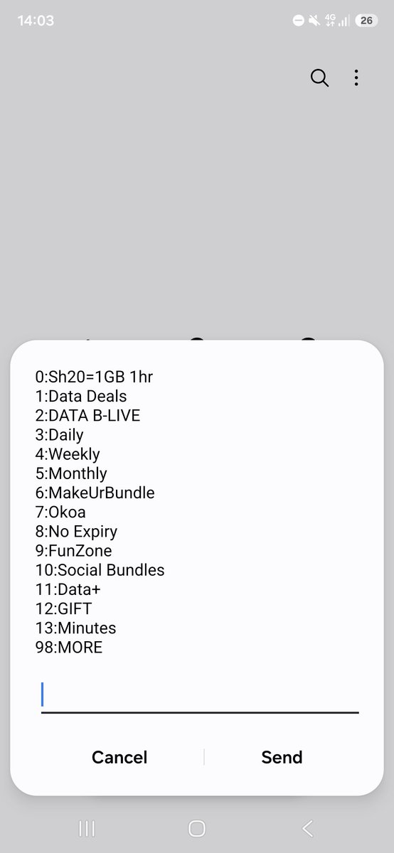 CityOutlier's tweet photo. @SafaricomPLC Why the hell do I have to do hunting n gathering for 30 minutes before I buy bundles. And is that pata more another way of making your already unfriendly app load even slower??? https://t.co/1JhYmNTcPx