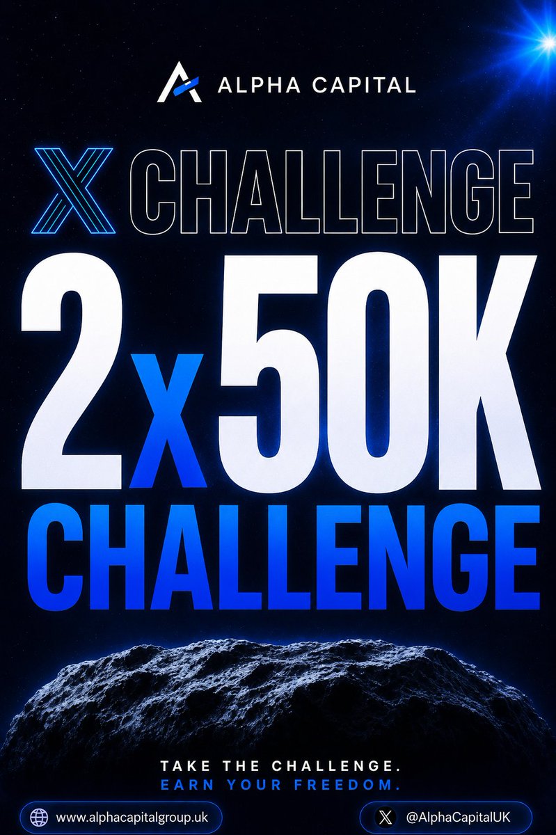 rotrade93's tweet photo. GIVEAWAY – Last chance.

On Wednesday, 2 of you will each receive a 50K Pro Challenge from @AlphaCapitalUK .

I also started a 200K Challenge with them, taking advantage of their one-time 50% discount.

If you'd like to grab the same offer, use the code TIM50 at checkout to get 50% off.

Good luck, and all the best!