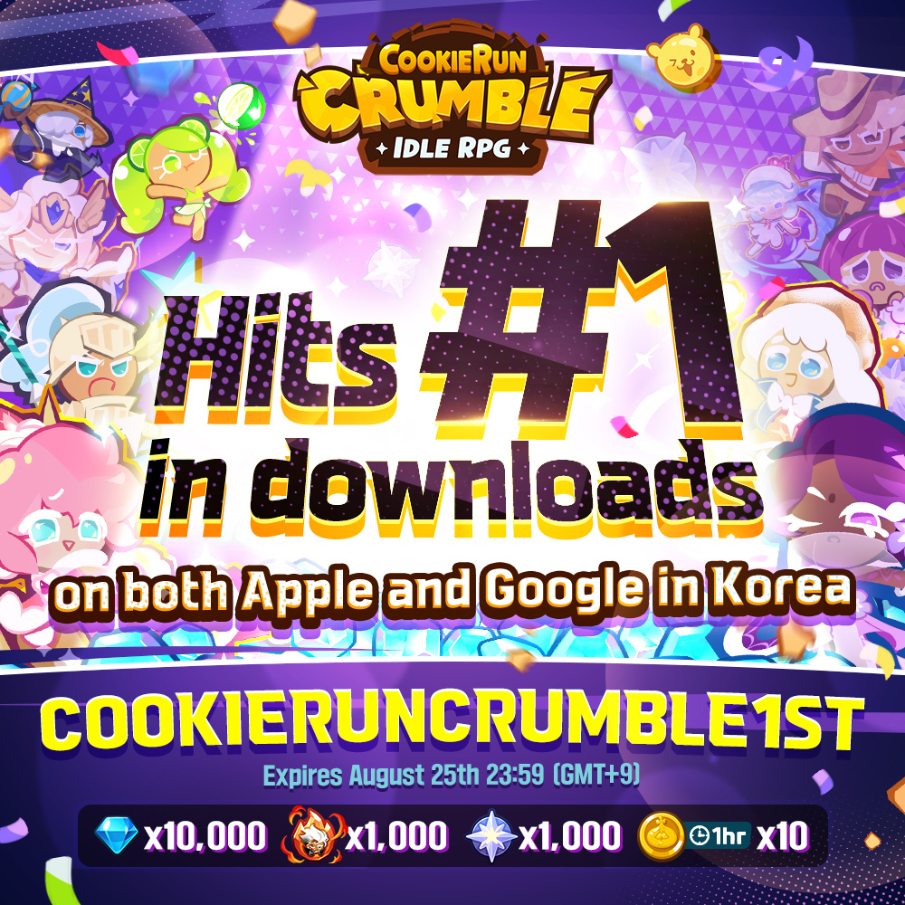 CookieRun: Crumble tweet media