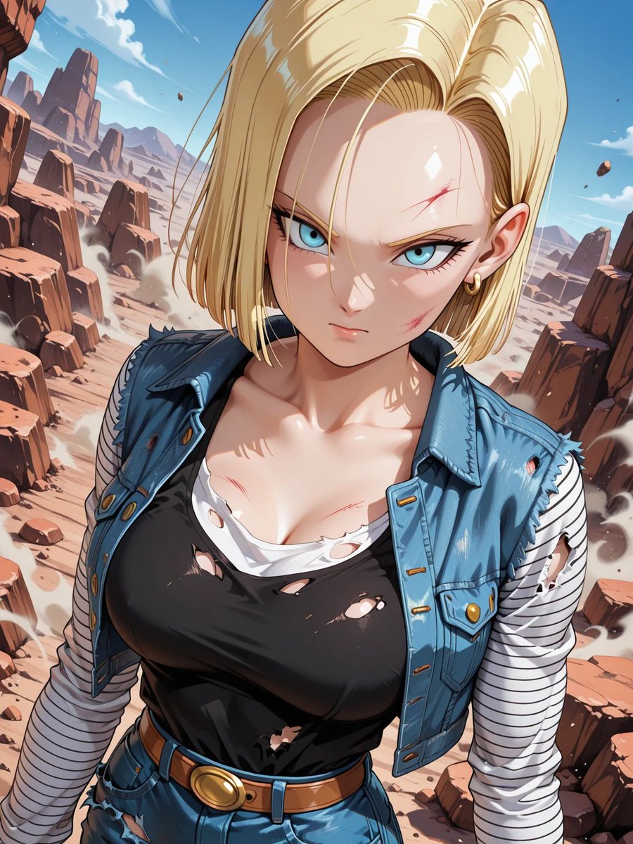 SHY_7_7_7's tweet photo. Android 18 from Dragon Ball
Is she slightly more popular between her and Bulma on X? Or is Bulma actually more popular as expected?
#AIart #Anime https://t.co/Zjh413vYl2
