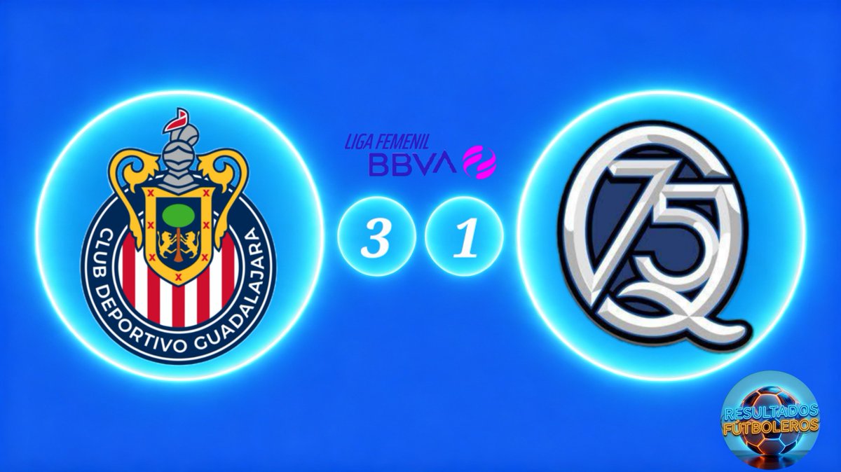ResultadoFut80's tweet photo. MARCADOR FINAL
🐐CHIVAS 3-1 QUERÉTARO🐓 https://t.co/f4K8xQbwvM