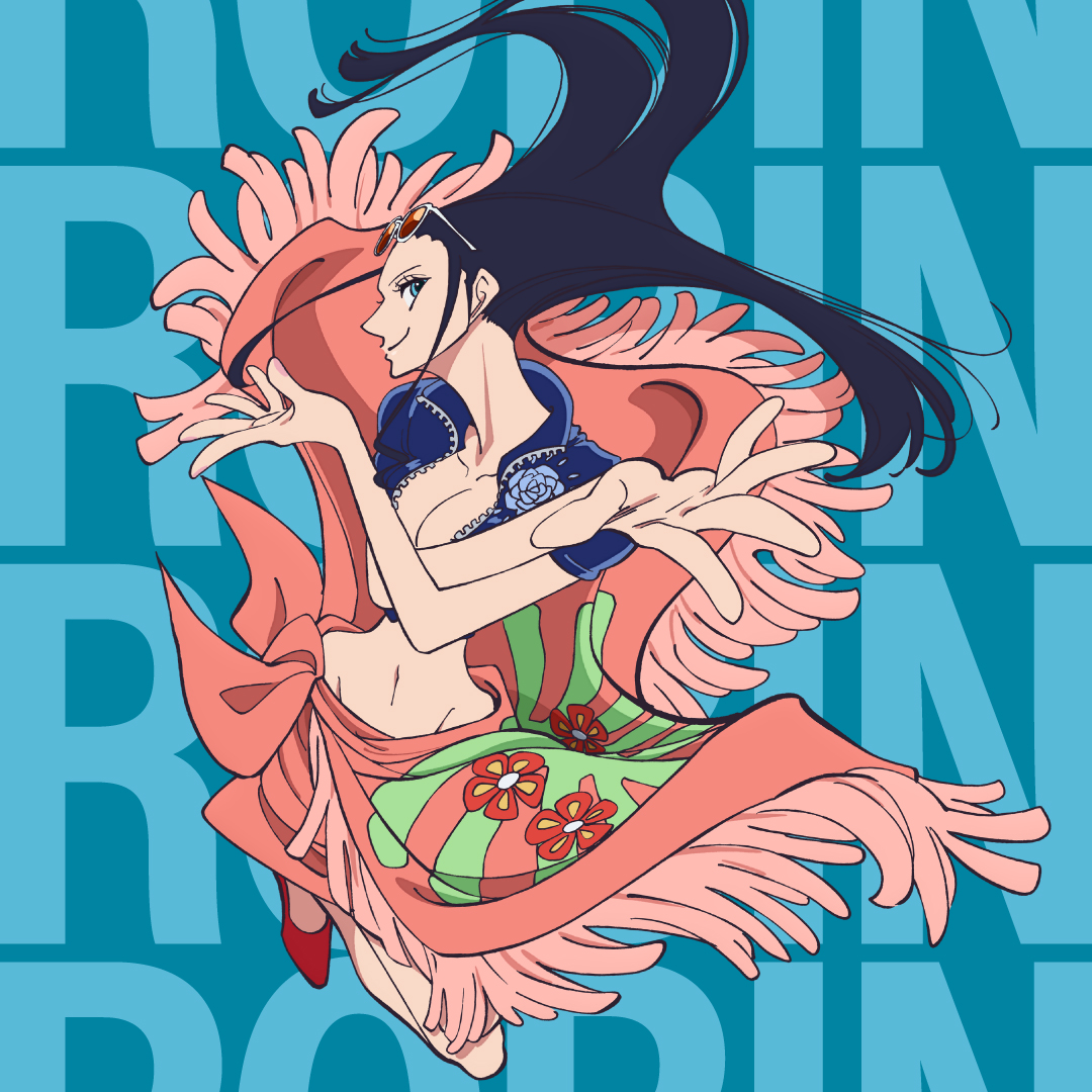 OP_MugiwaraLA's tweet photo. The last are the MUGIWARA STORE exclusive illustrations of Robin, Franky, Brook and Jinbe!
The Straw Hat crew is all together now. Which is your favorite? Comment below! 
 
 #ONEPIECE
 #MugiwaraLA https://t.co/bJ6IJv9PzF