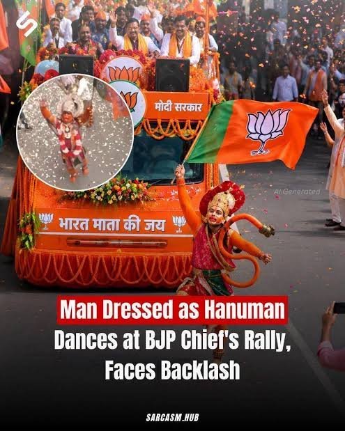 VeerArjey's tweet photo. BJP insulted Hanuman Ji.
Today they lost Nitin Nabin’s Bankipur seat.
Insult our God, get taught a lesson. https://t.co/sKLzS2OjpM