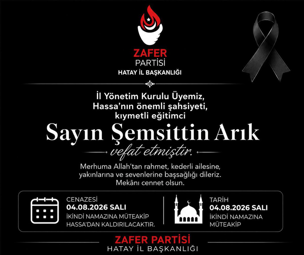 zaferpartihty's tweet photo. @umitozdag @zaferpartisi @SerhatTABANCA https://t.co/qm5aVATSkk