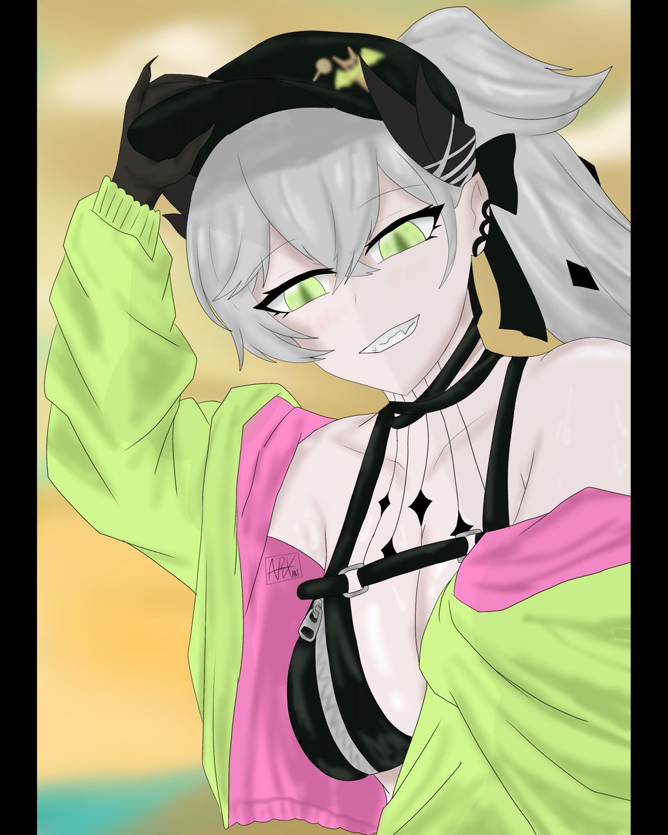 ARXart15's tweet photo. Summer Lilith - #FGO  #FGO11周年 https://t.co/4mloJNZe4K