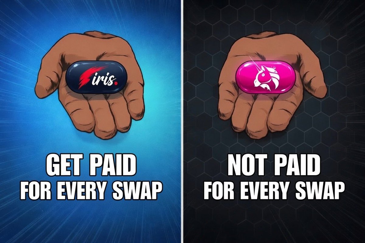 Iris_token's tweet photo. Blue pill                         or                 red pill? https://t.co/BpuPnPCzUR
