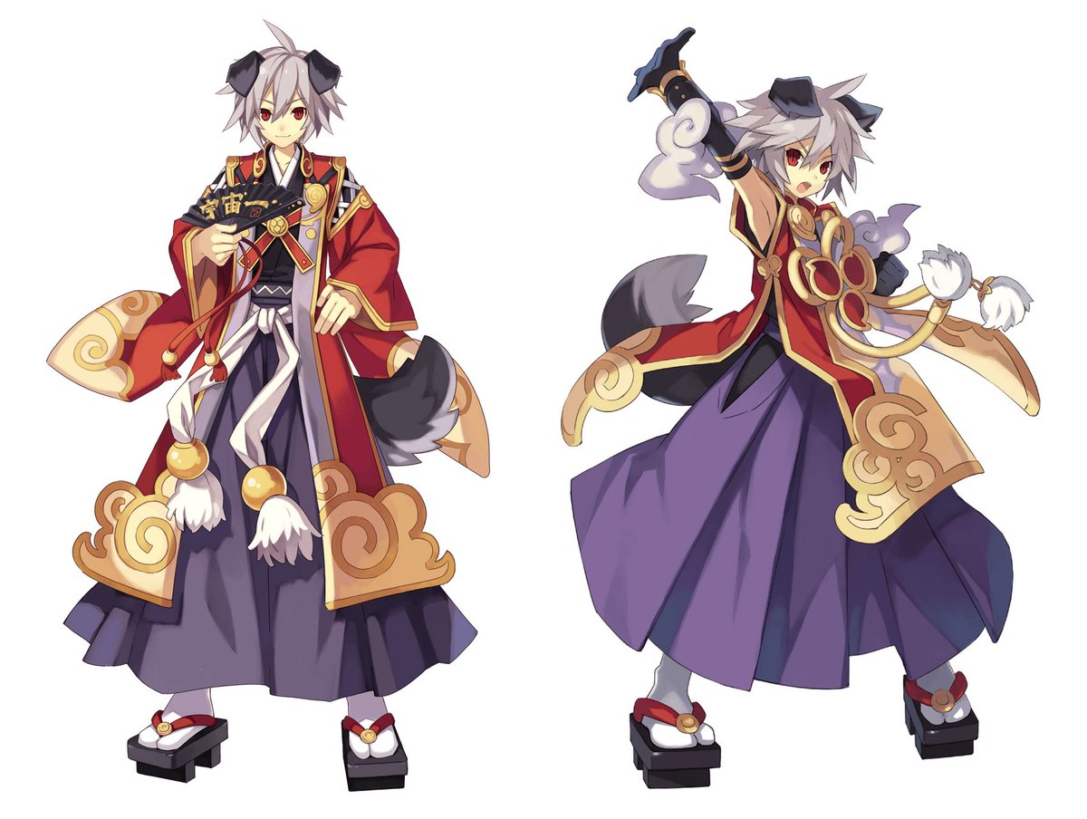 creativeuncut's tweet photo. Etna, Flonne, Kanata, and Lucius from Trinity Universe. 

More art from the game: https://t.co/6P8IMqrg0B https://t.co/QuNKO32tto