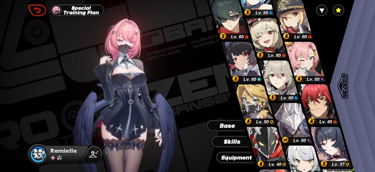 mintloll's tweet photo. @asutkyo literally me too oh my god my zzz acc actually puts every other gacha game acc i have except maybe pjsk to shame. m1 remi, astra, and vivian btw https://t.co/VZEmp48AjR