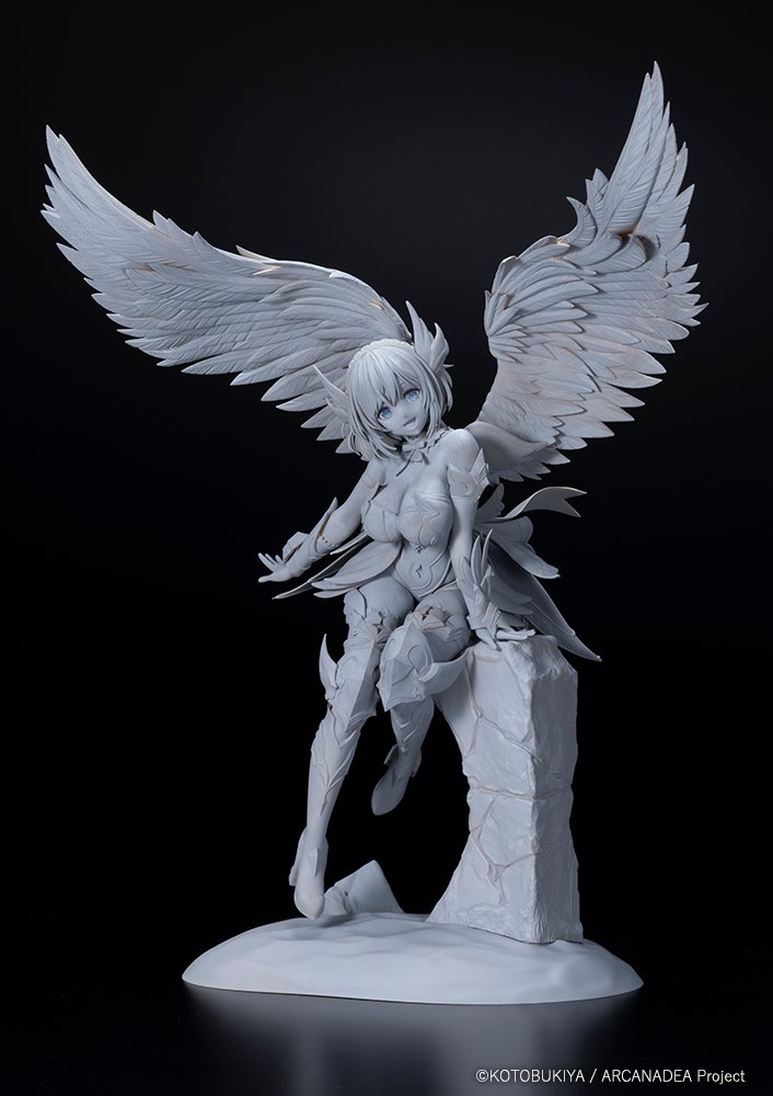 arcanadea_info's tweet photo. 【フィギュア化決定】
ルミティアが、ウィライズモードの姿で1/6スケールフィギュア化決定！原型も初公開です！

圧巻の大ボリュームと、フィギュアならではの繊細な造形美に注目！
配信では他の写真も用いてご紹介中！
続報をお楽しみに！

▼配信はこちら
https://t.co/hezc1jRXiE

#アルカナディア https://t.co/1UB50qQdjv
