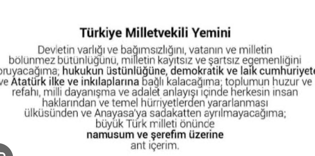 HsnBozkurt's tweet photo. KIRMIZI ÇİZGİ, hangi ahval ve şeraitte okunursa olunsun asla vazgeçilmeyecek, esnetilmeyecek, ödün verilmeyecek ilkeler demektir.

KIRMIZI ÇİZGİ, konjonktürel değil, ilkeseldir, duruma göre belirtilmesi gerekmez. 

Örneğin; hekimlikte KIRMIZI ÇİZGİ hastaya zarar vermemek, ticarette hakkı olmayana el uzatmamak, siyasette ise aldatmamak, aldanmamak, devletin kuruluş felsefesi ve temel niteliklerinden ayrılmamaktır.

Türkiye Cumhuriyeti Devleti’nin kuruluş felsefesi ve temel nitelikleri anayasasında belirtilmiştir.

Dolayısıyla ülkemizdeki her siyasi parti için KIRMIZI ÇİZGi; Atatürk ilke ve devrimleri, laik üniter ulus devlet, dil birliği, vatanın ve milletin bölünmez bütünlüğü ve anayasaya sadakat olmak zorundadır, ki tamamı cumhurbaşkanı yemininde de, milletvekili yemininde de, siyasi partiler kanununda da yazılıdır.

#AtatürkteBirleşmeZamanı
#YenidenAtatürkCumhuriyeti
@add_genelmerkez